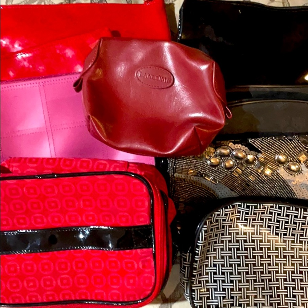 Various cosmetic Bags. $6 each